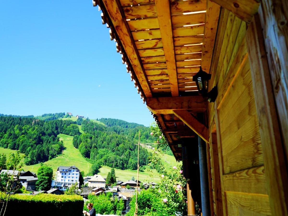 Chalet De Luxe Avec Cheminee, Terrasse, Garage A Morzine - Fr-1-524-14 Exteriör bild