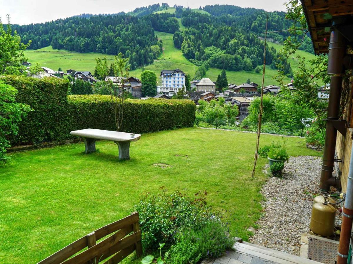 Chalet De Luxe Avec Cheminee, Terrasse, Garage A Morzine - Fr-1-524-14 Exteriör bild