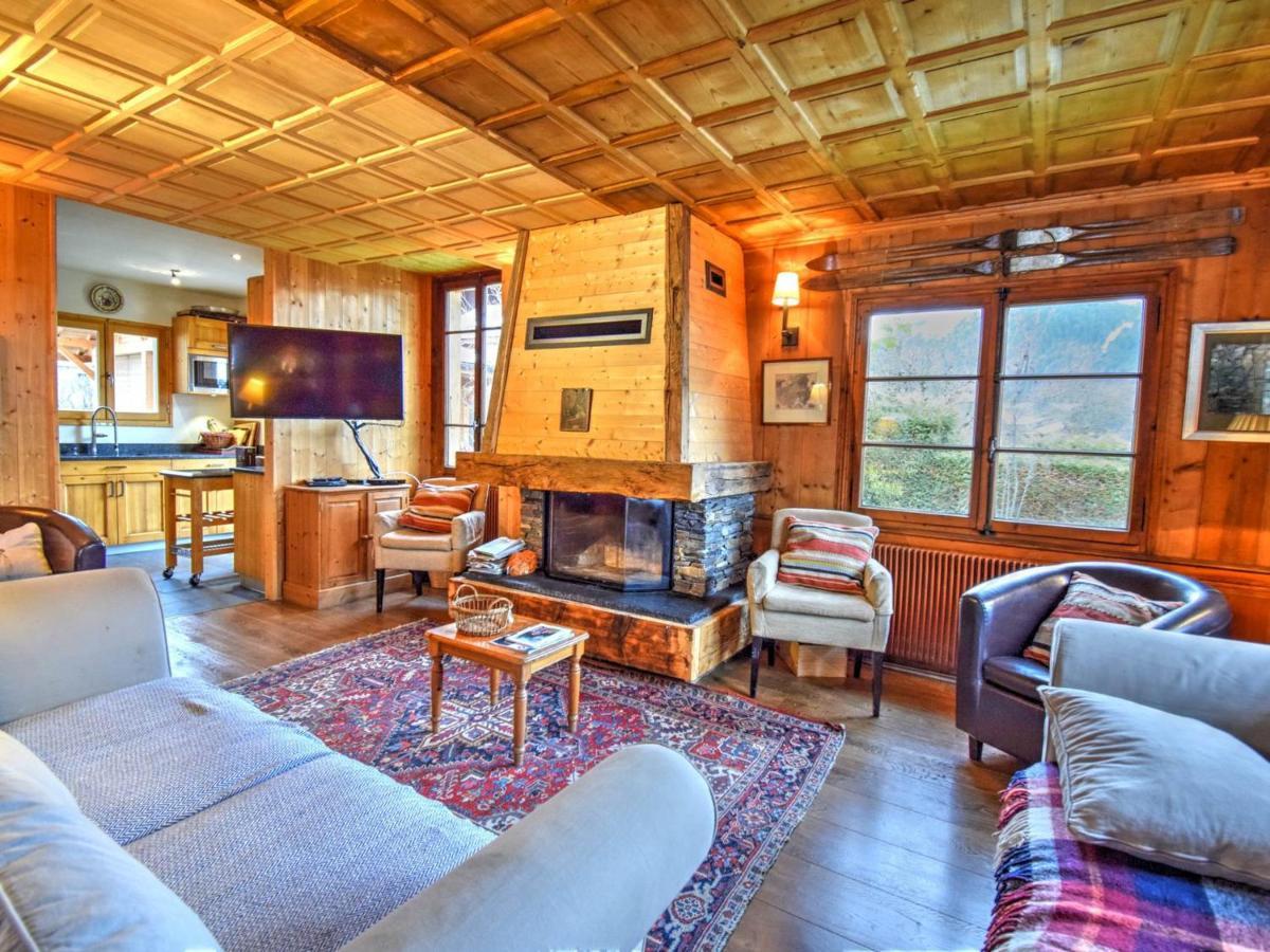 Chalet De Luxe Avec Cheminee, Terrasse, Garage A Morzine - Fr-1-524-14 Exteriör bild